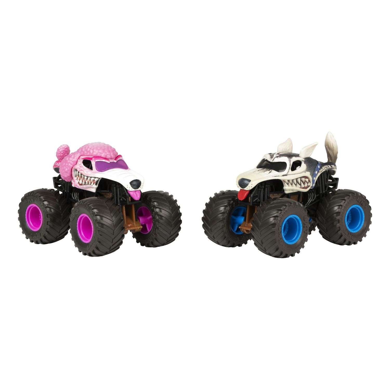 Автомобиль Monster Jam Poodle Vs Husky 1:64 6044943 - фото 1