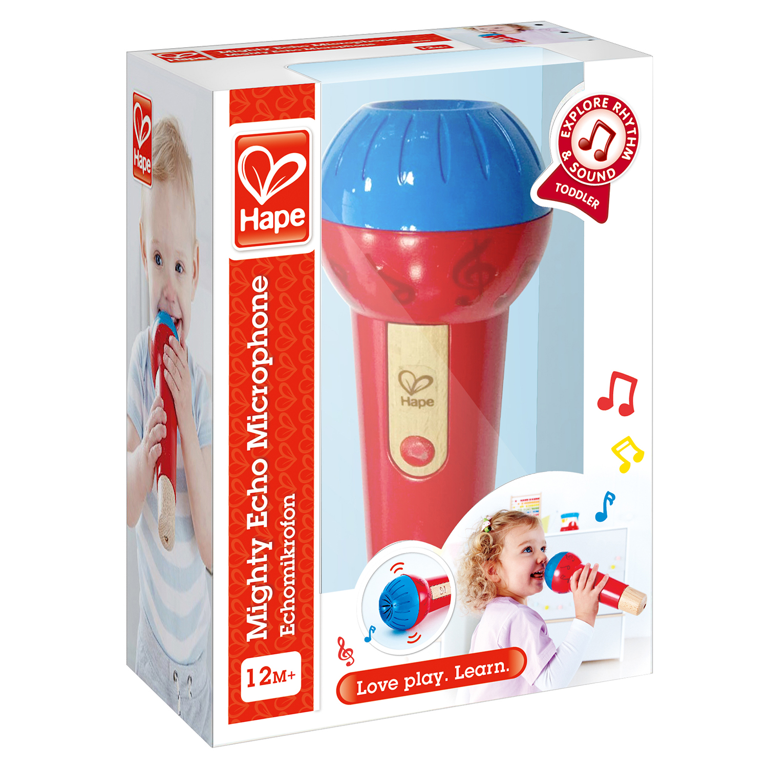Игрушка музыкальная Hape Микрофон игрушечный микрофон - фото 9