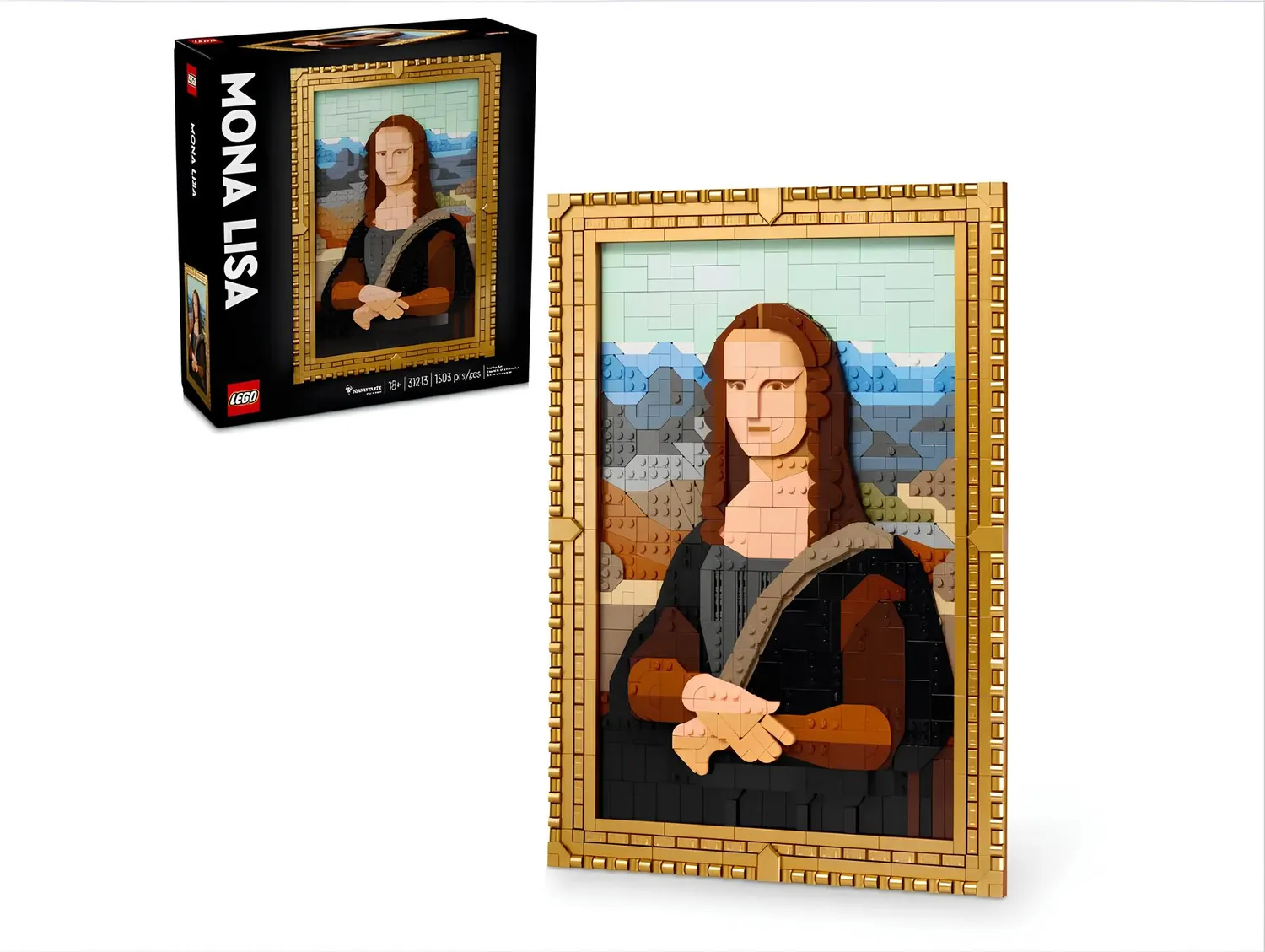 Конструктор LEGO Art Мона Лиза 1503 дет. - фото 1