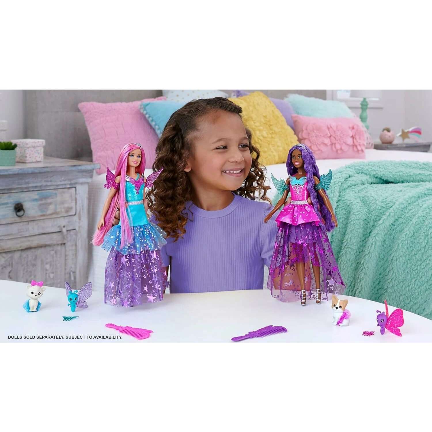 Кукла модельная Barbie A Hidden Magic Бруклин HLC33 - фото 5