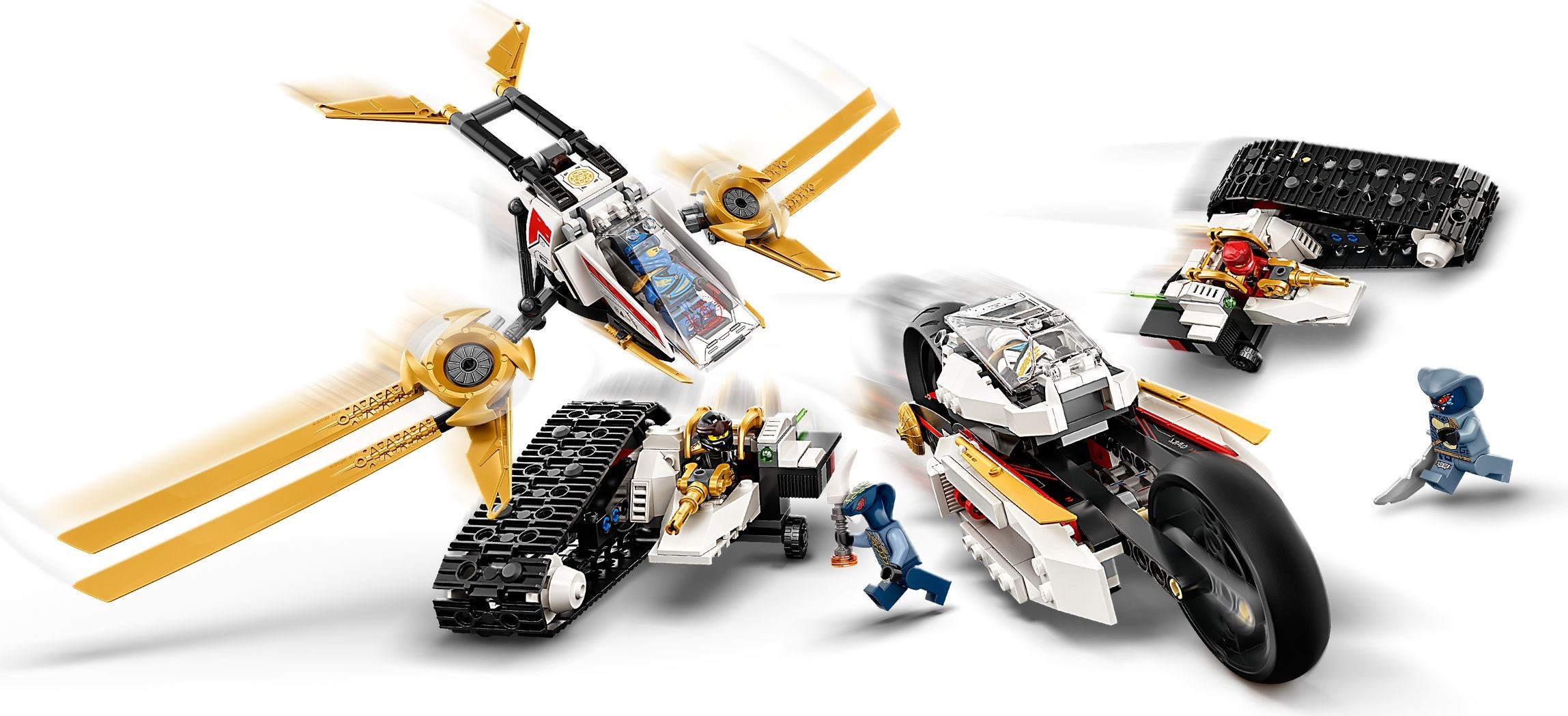 Конструктор LEGO NINJAGO 71739 725 дет. - фото 9
