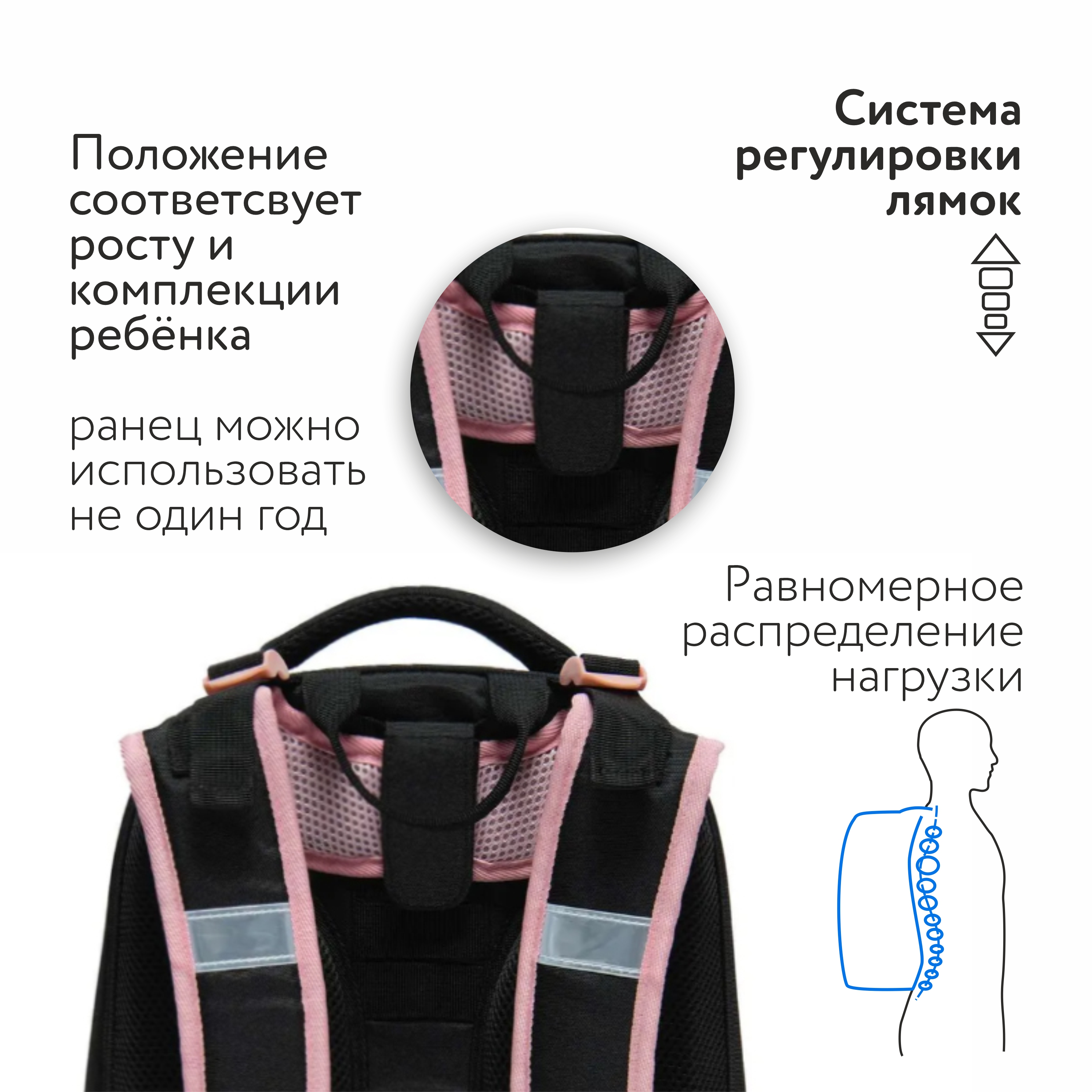 Ранец Erhaft Кролик - фото 2