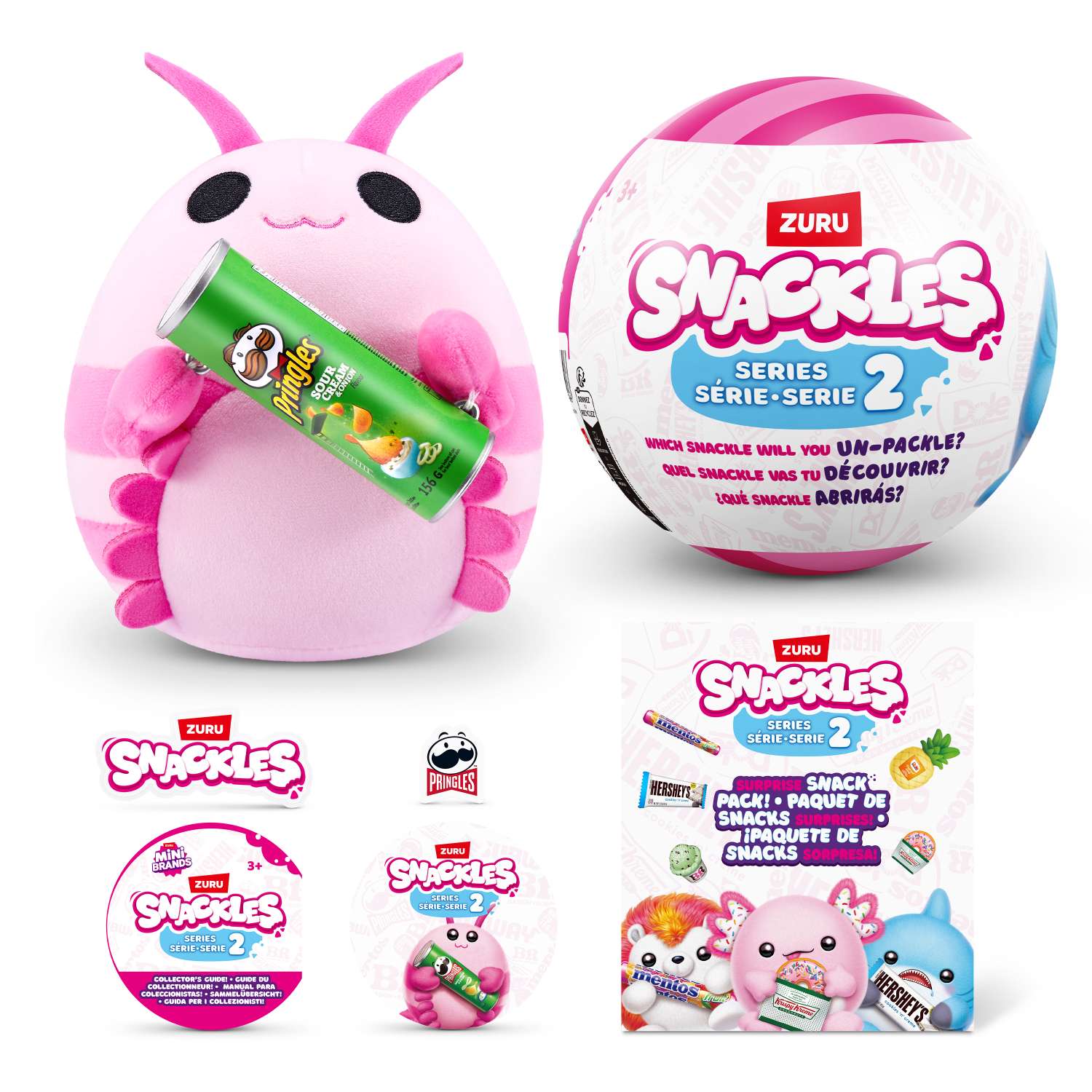 Игрушка мягкая Zuru Snackles овечка - фото 15