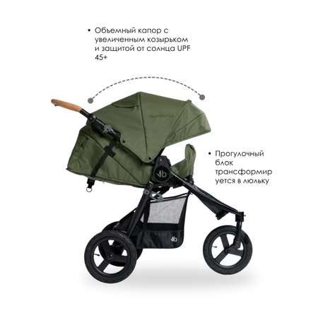 Коляска прогулочная Bumbleride Indie 2025 / Olive