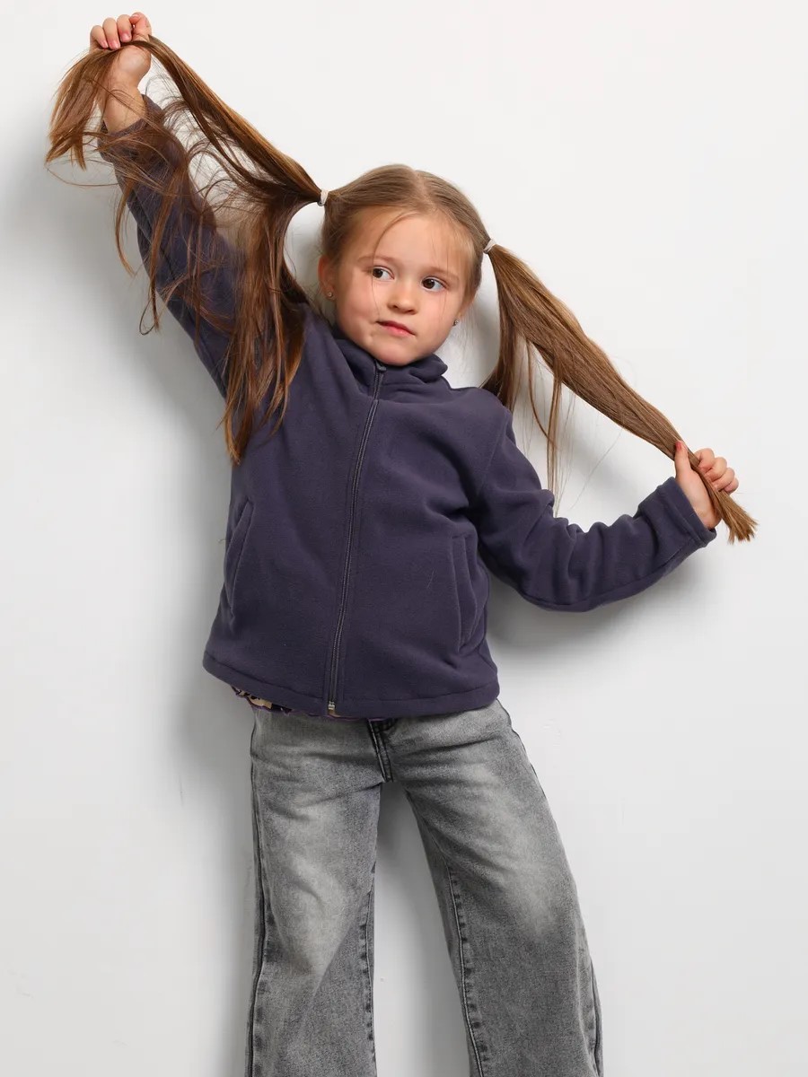 Толстовка YAXX К - 01 баклажан - фото 5