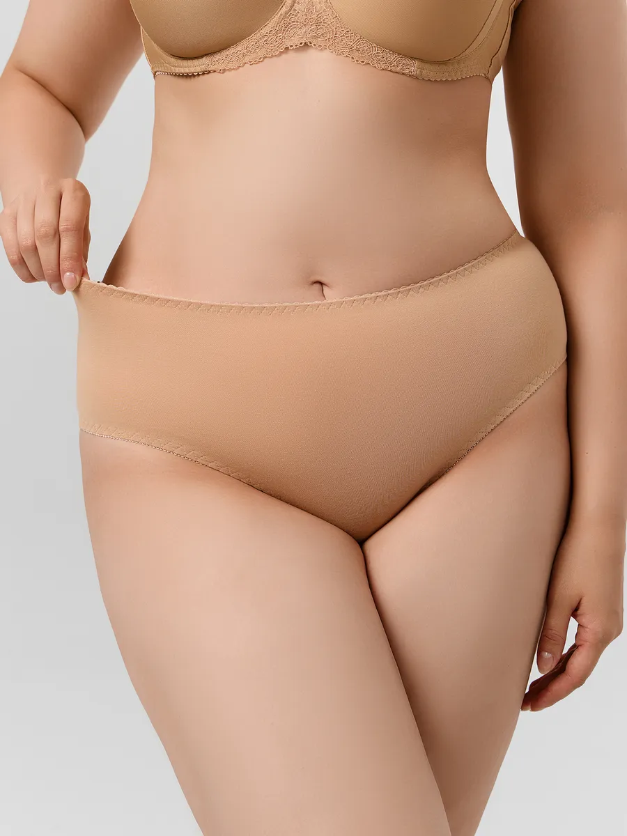 Трусы 3 шт Mark Formelle (Марк Формэль) 412075-3/обжаренный миндаль1 - фото 6