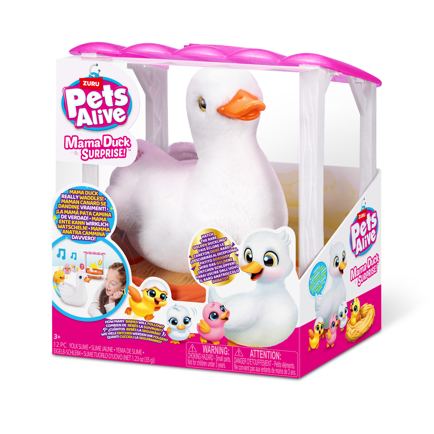 Игрушка мягкая Zuru Pets Alive утка - фото 15