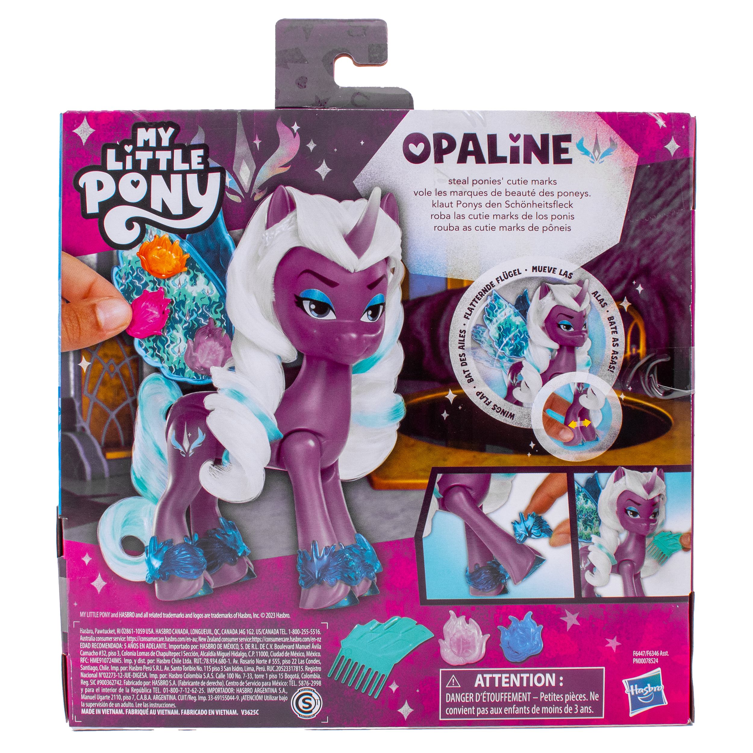 Фигурка Hasbro MLP Opaline Крылья с сюрпризом - фото 7