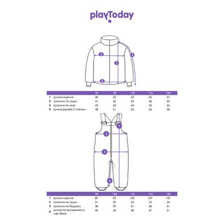 Куртка и полукомбинезон PlayToday