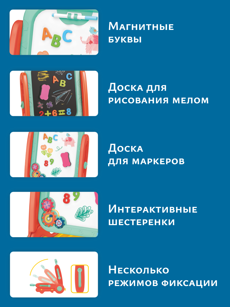 Магнитно-меловая доска bonbela - фото 3