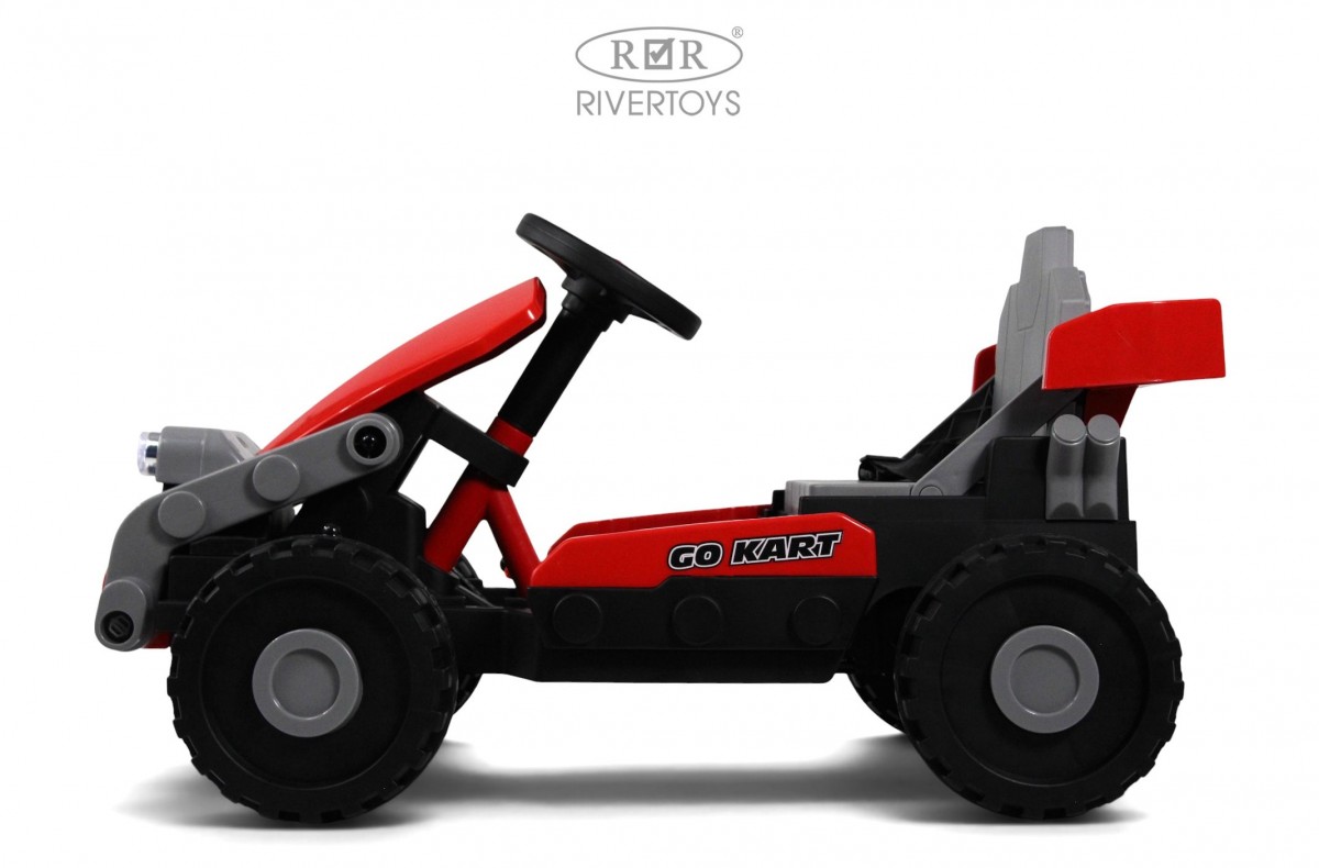 Электромобиль RIVERTOYS K303PX-RED С пультом ДУ - фото 4