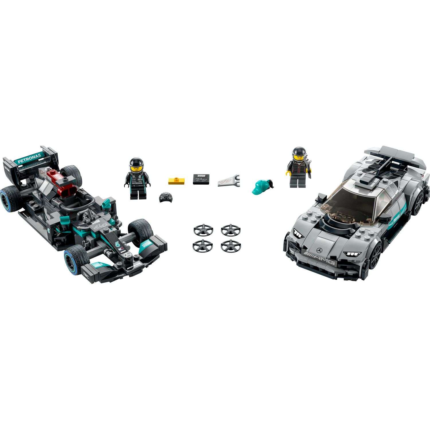 Конструктор LEGO Speed Champions Mercedes-AMG блочный - фото 2