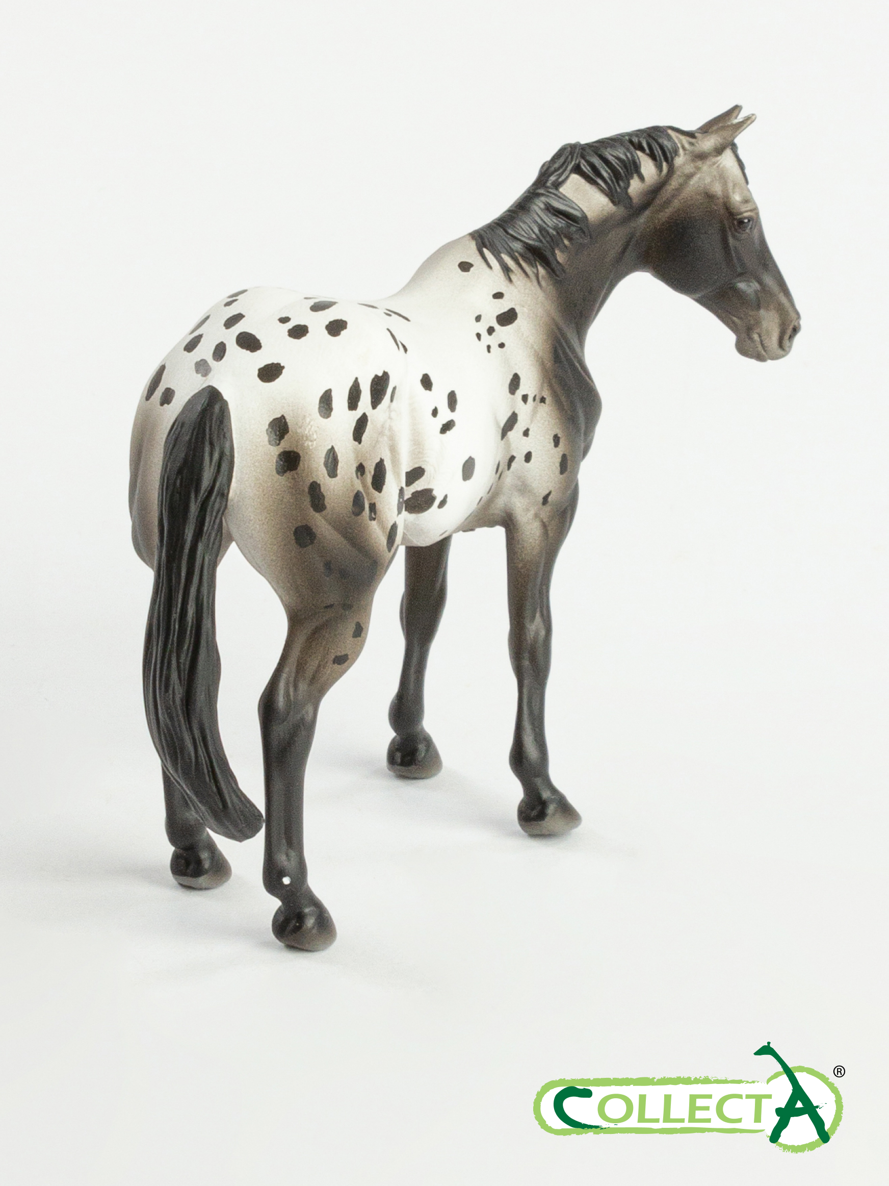 Фигурка Collecta Лошадь Аппалузский голубой - фото 8