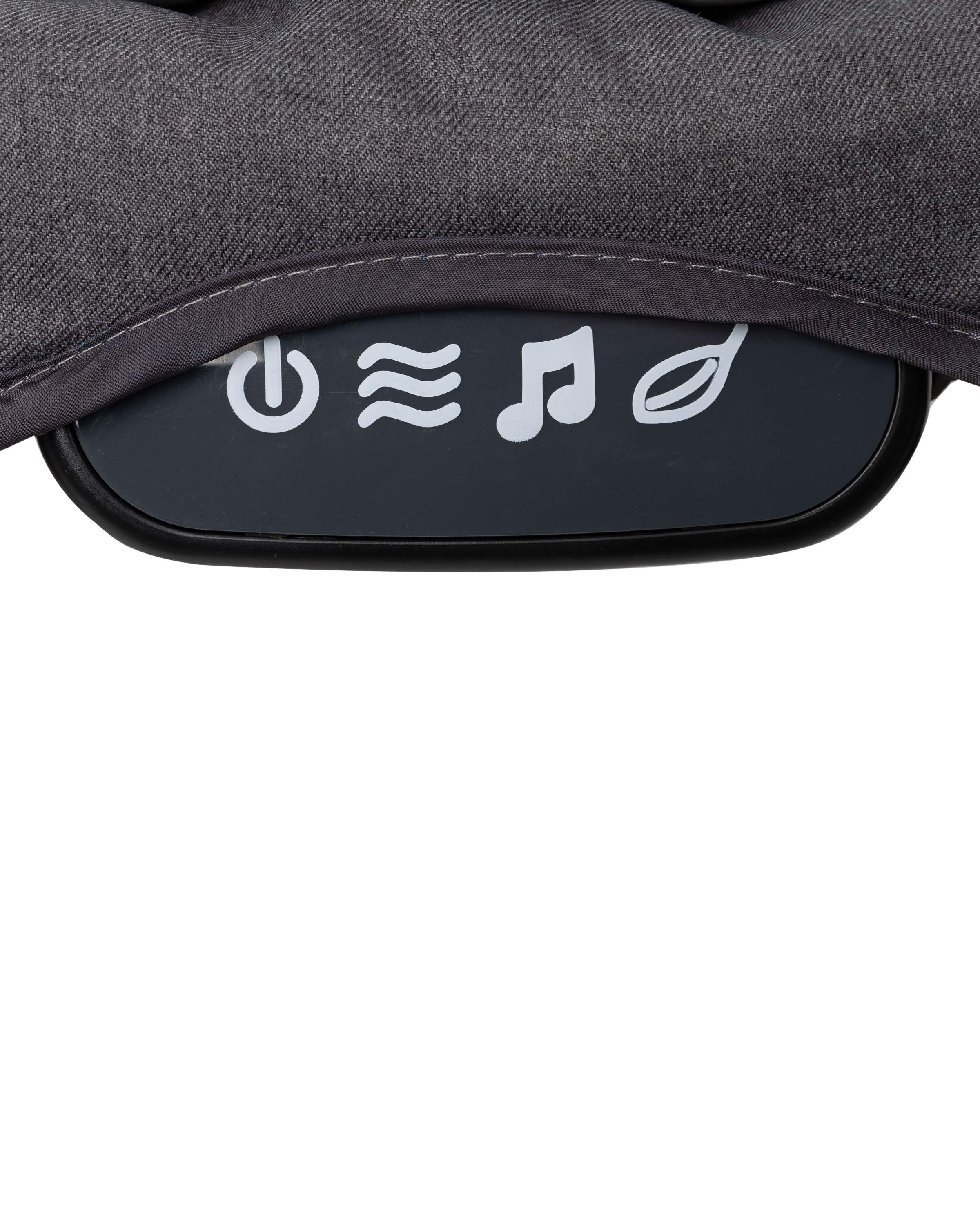 Шезлонг BabyGo Birdy серый - фото 7