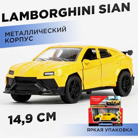 Автомобиль Huada Toys Lamborghini Urus желтый