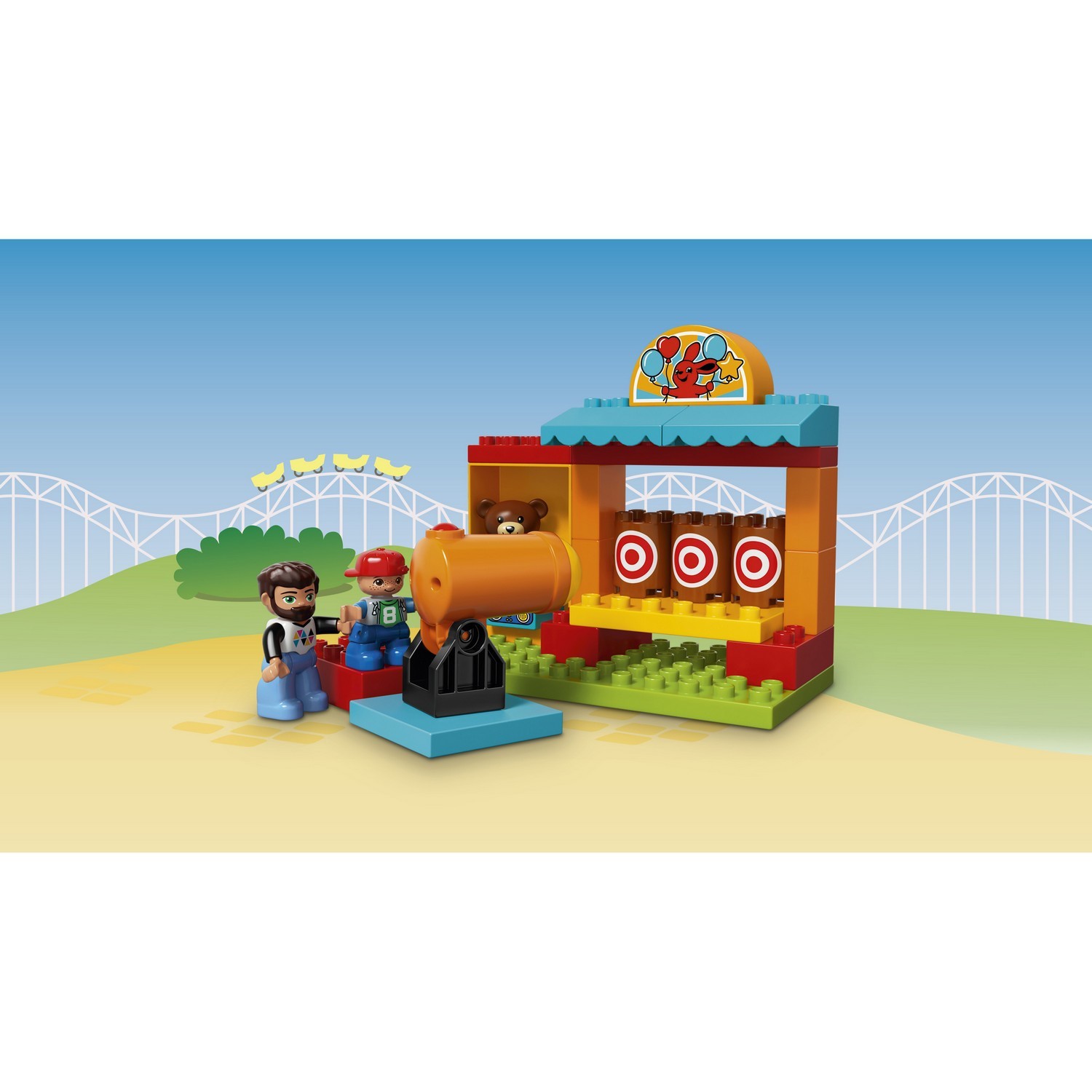 Конструктор LEGO DUPLO Тир блочный - фото 7