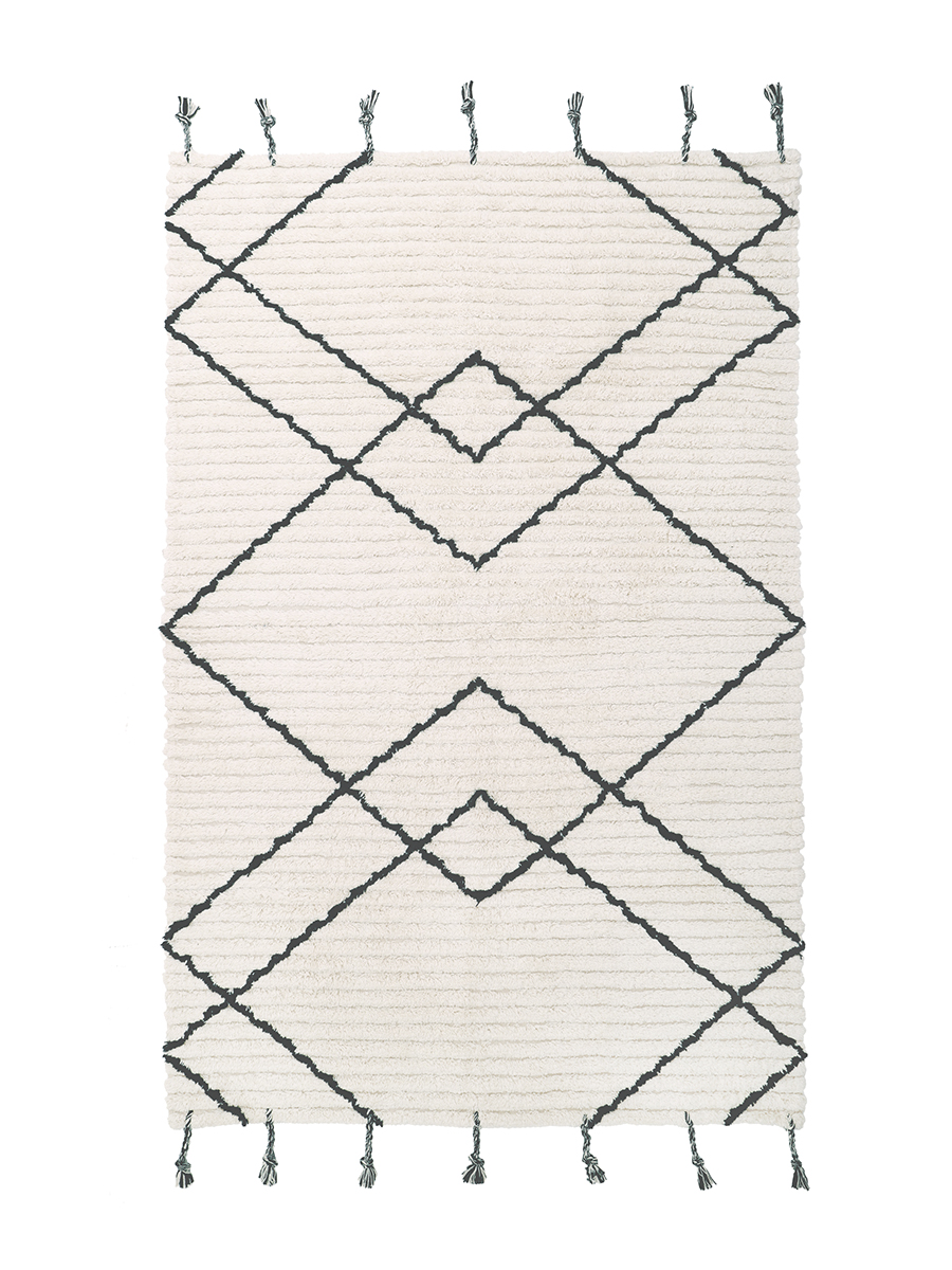 Ковёр Nattiot Viktor Black S 100 x 150 см - фото 1