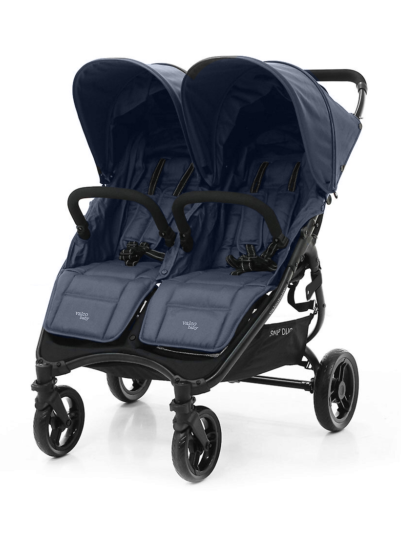 Коляска прогулочная для двойни Valco baby Snap Duo Flatt Matt синий - фото 26