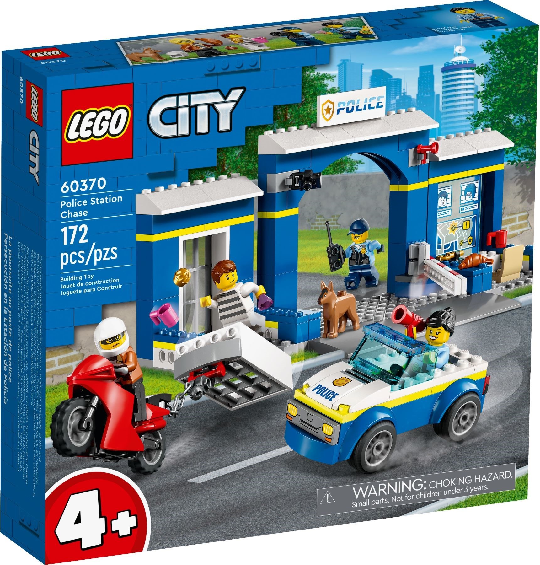 Изображение товара Конструктор LEGO City Побег из полиции 60370 - игровой набор для детей Изображение товара Конструктор LEGO City Побег из полиции 60370 - игровой набор для детей