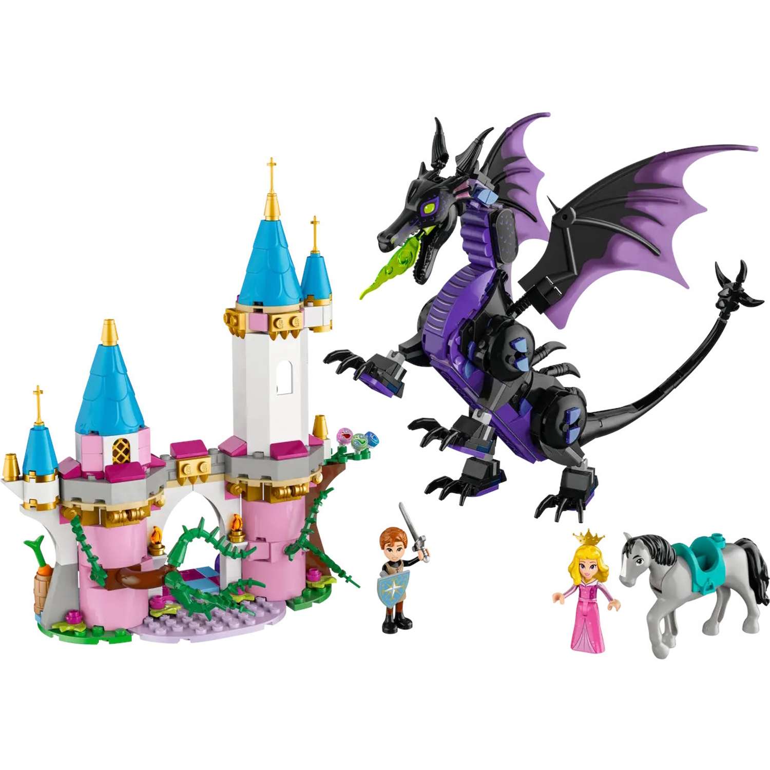 Конструктор LEGO Disney Princess Форма дракона Малефисенты 583 дет. - фото 2
