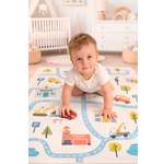 Детский складной коврик BabyGo Soft City 150 x 200 см