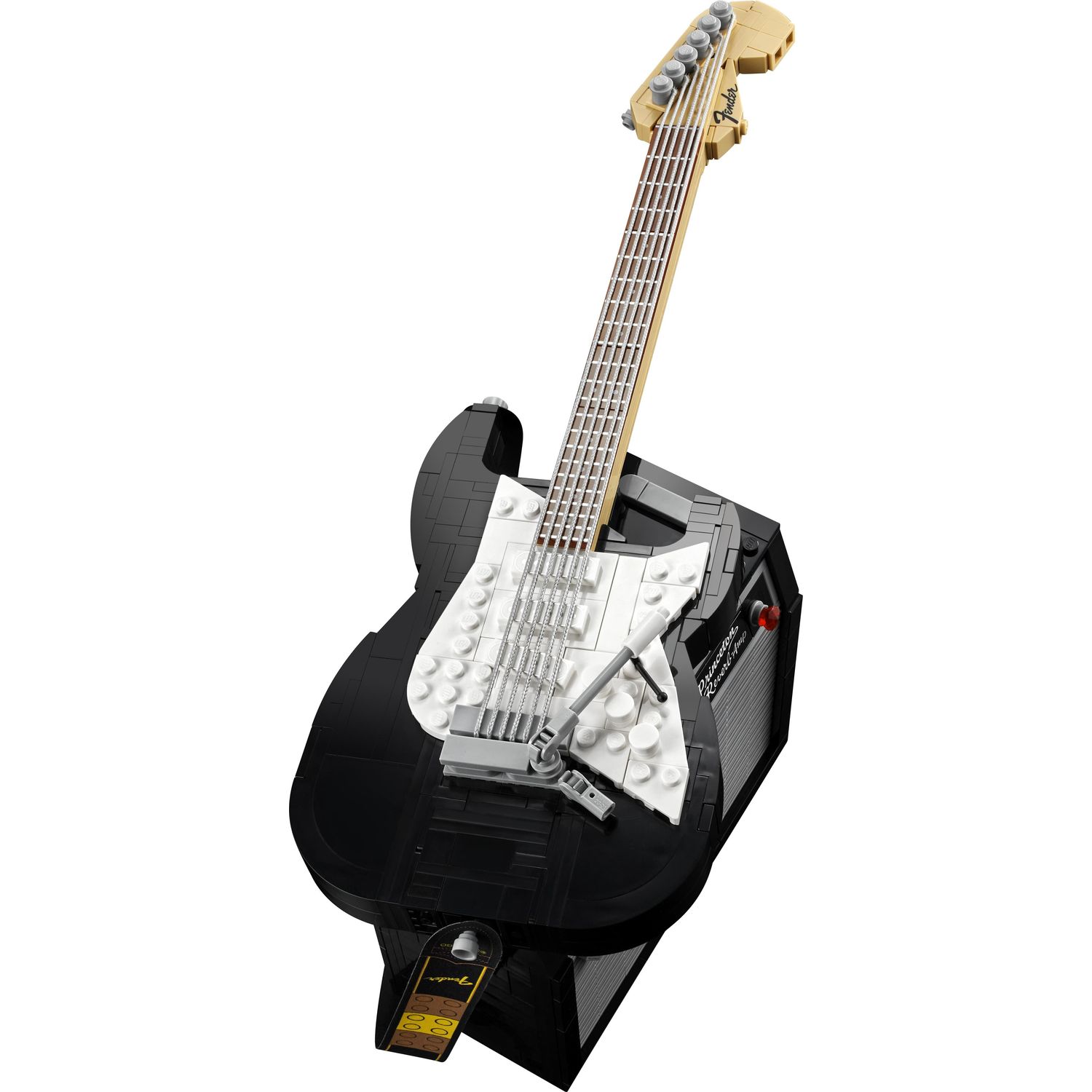 Конструктор LEGO Ideas Гитара Fender Stratocaster блочный - фото 6
