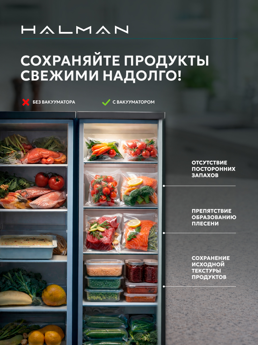 Вакууматор HALMAN HVS-2 - фото 2