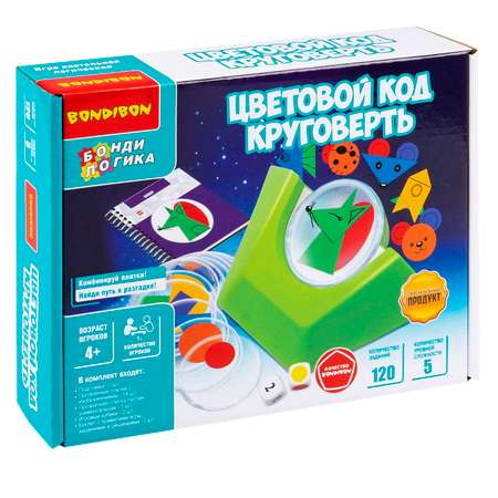 Настольная игра Bondibon логическая ЦВЕТОВОЙ КОД