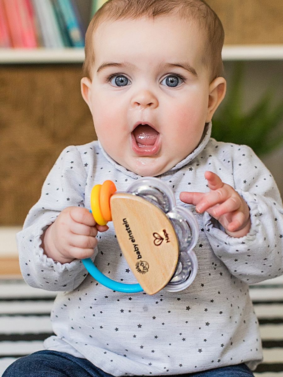 Игрушка музыкальная Hape бубен - фото 1