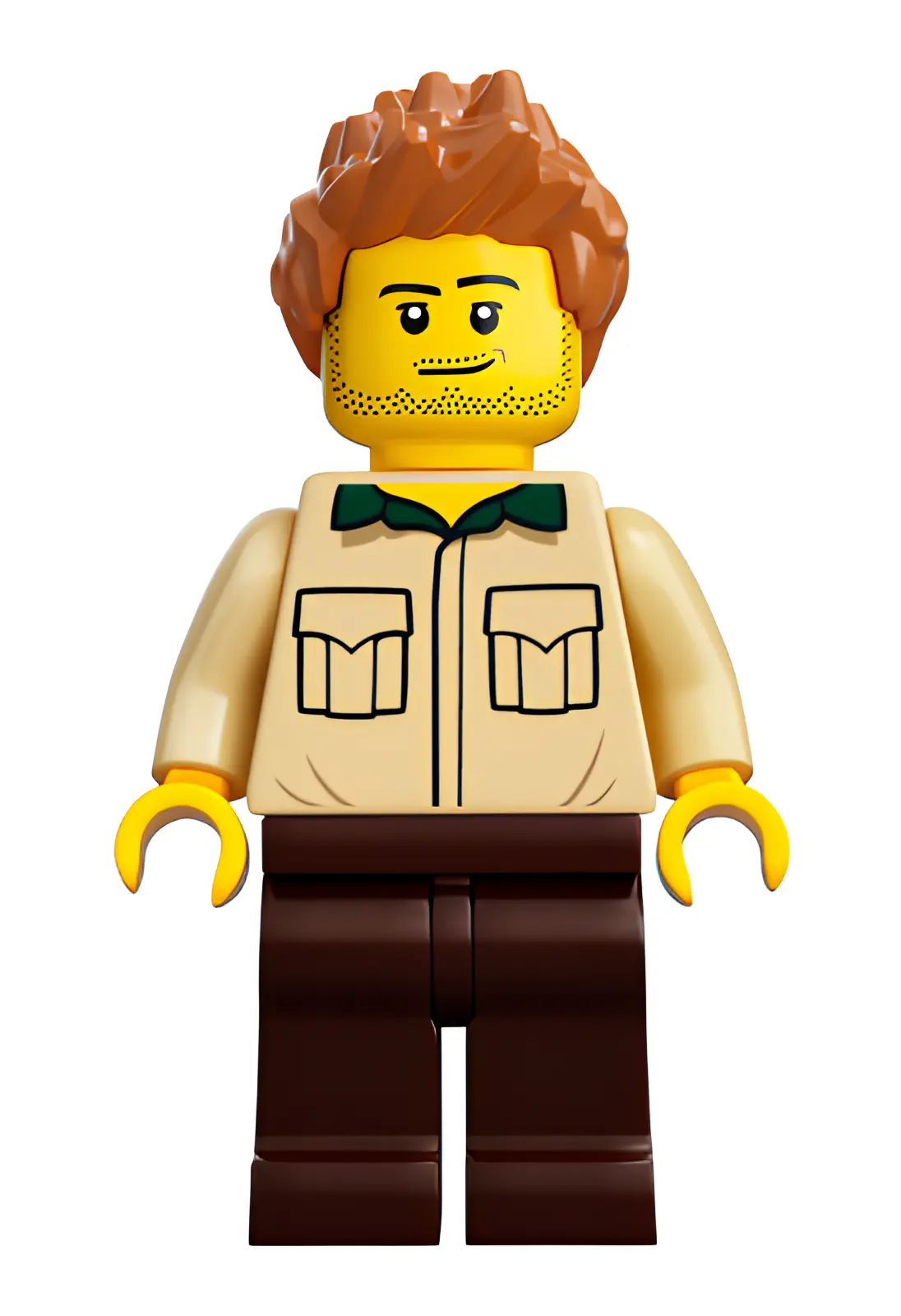 Фигурка LEGO Dad Stubble Shirt - фото 1