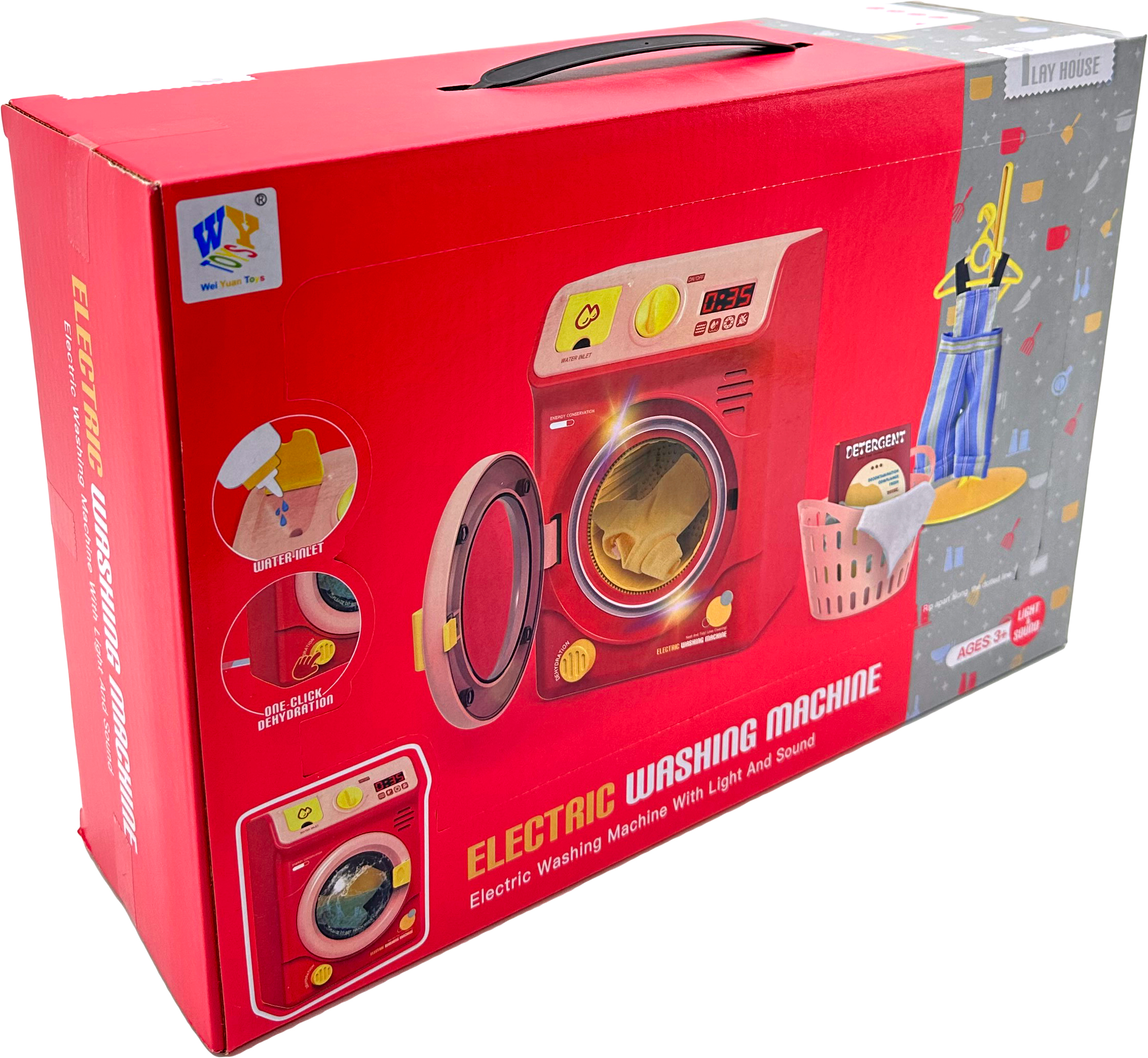 Игрушка LANSI WORLD стиральная машина - фото 6