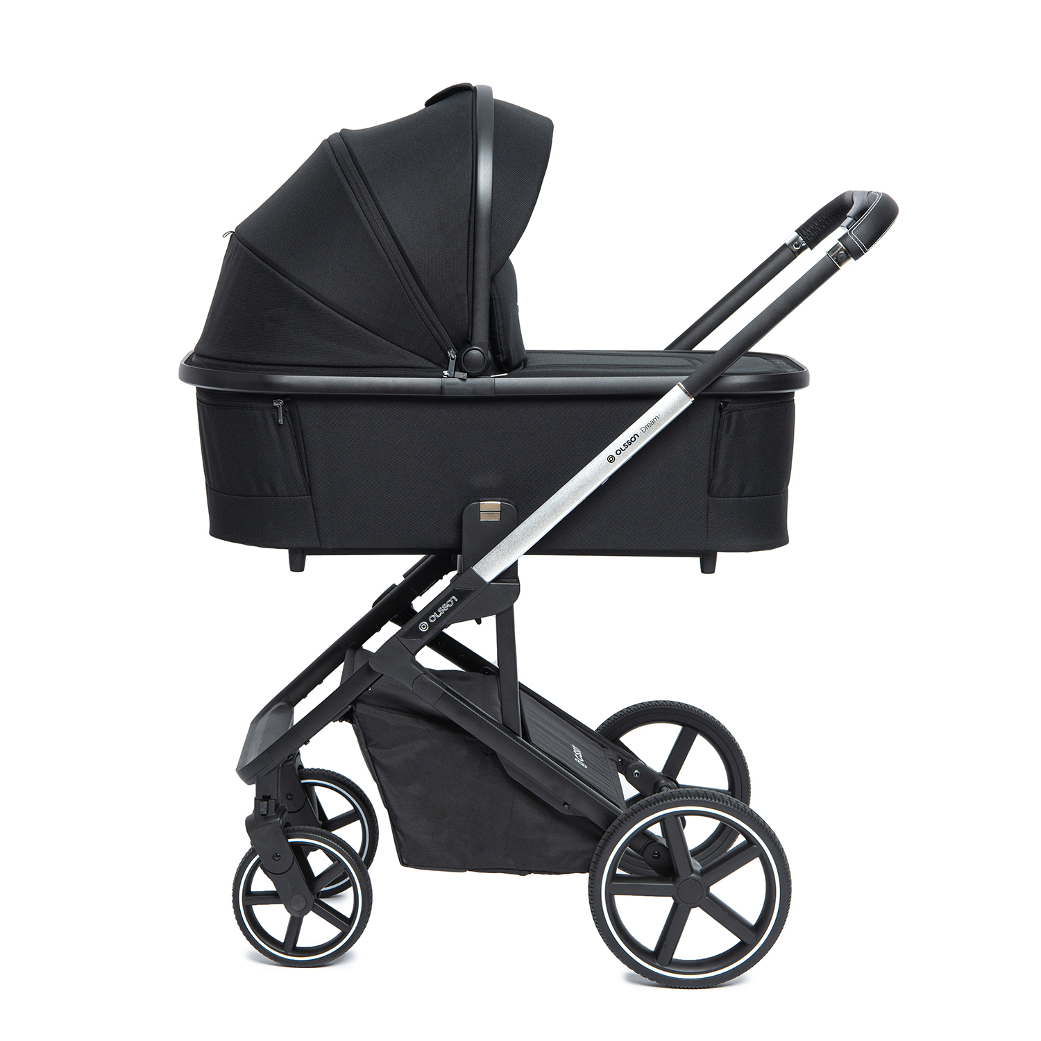 Коляска 2в1 Olsson Dream Black - фото 18
