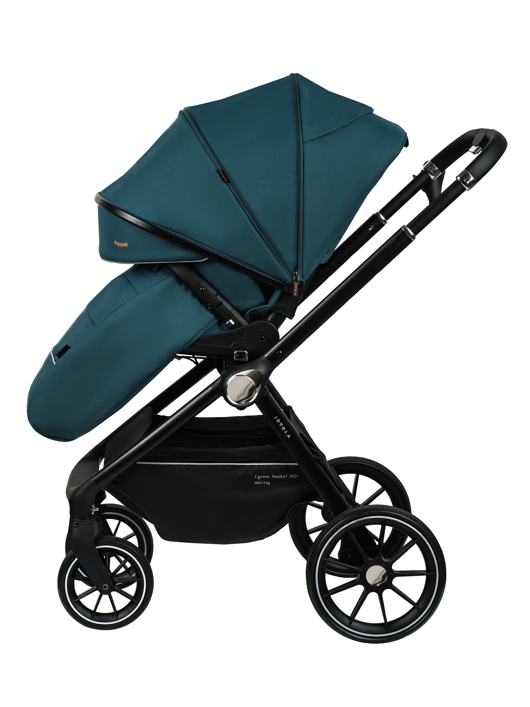 Коляска прогулочная JOVOLA Pepper зеленый - фото 13