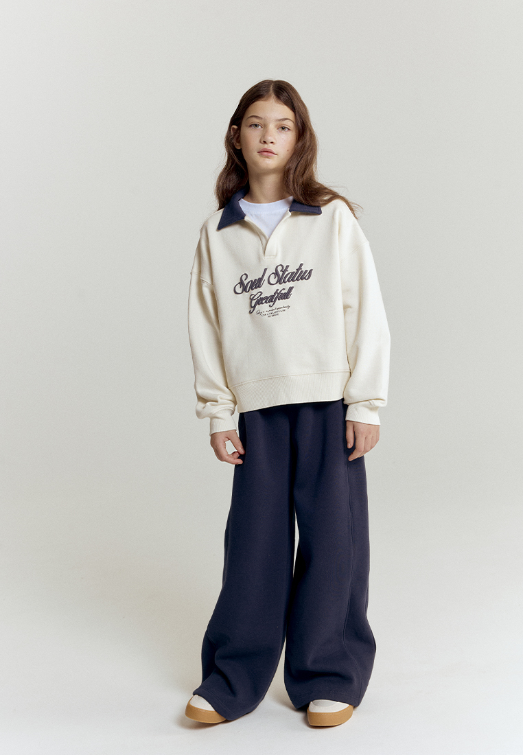 Cвитшот artie W25K01T-1324D/Молочный - фото 2