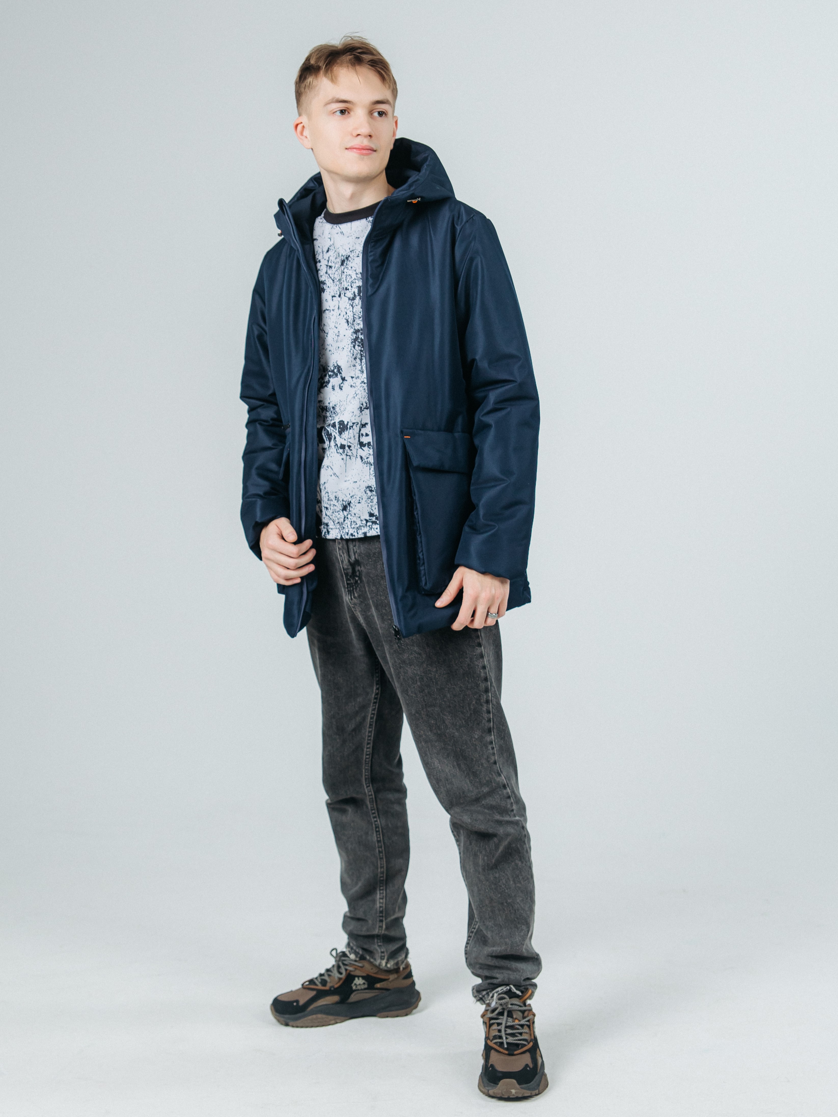 Куртка Аврора 1086-М/темно-синий - фото 4