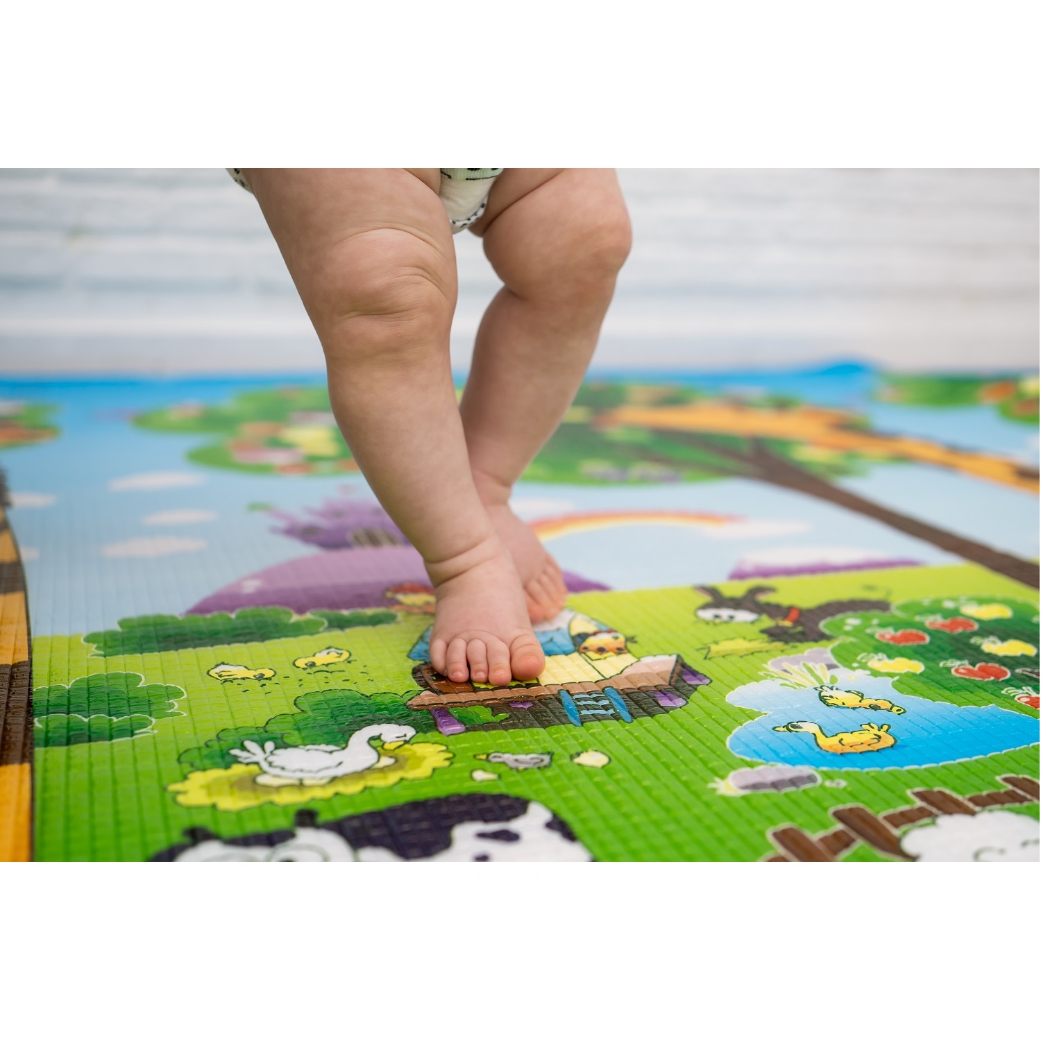 Детский складной babypol Деревенские истории 180 x 200 см - фото 4