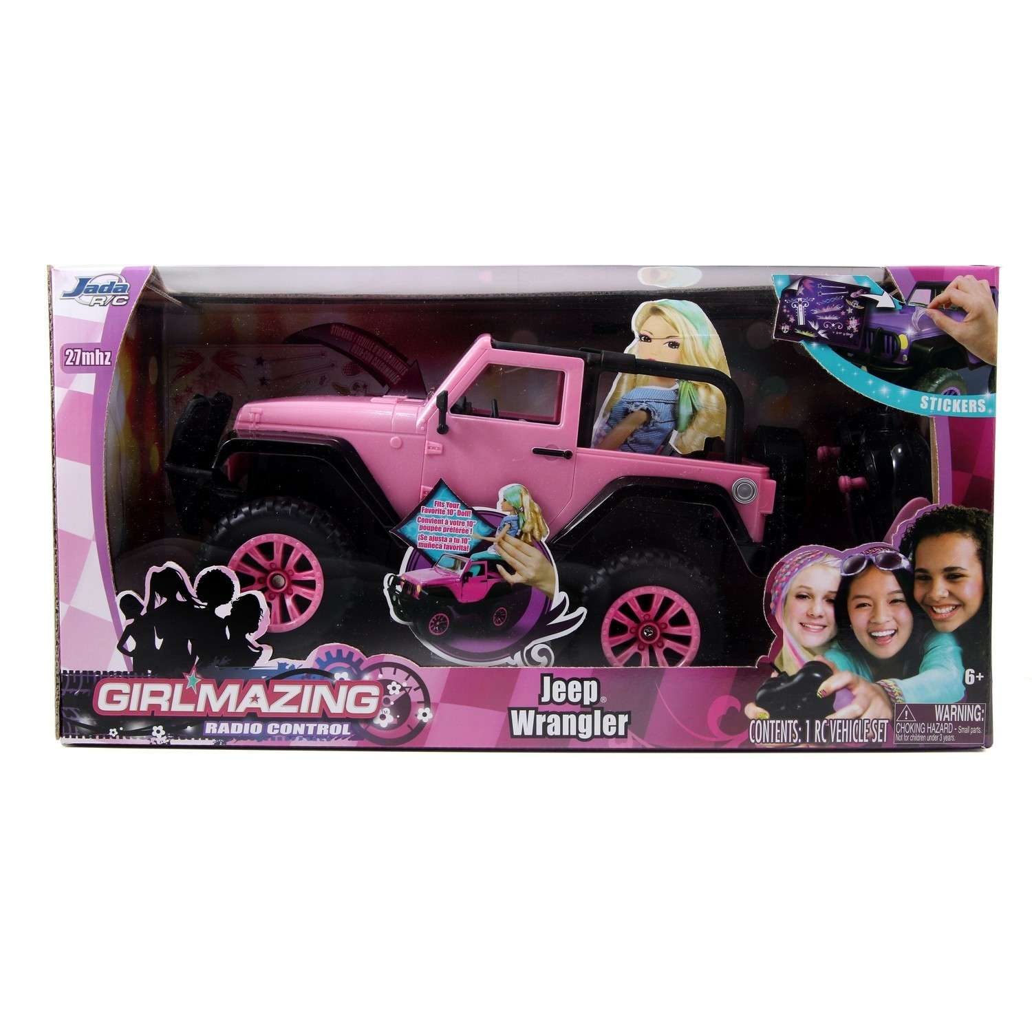 Автомобиль РУ Jada Jeep Girlmazing Jeep 1:16 - фото 9