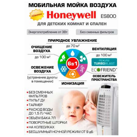Увлажнитель HoneyWell ES800