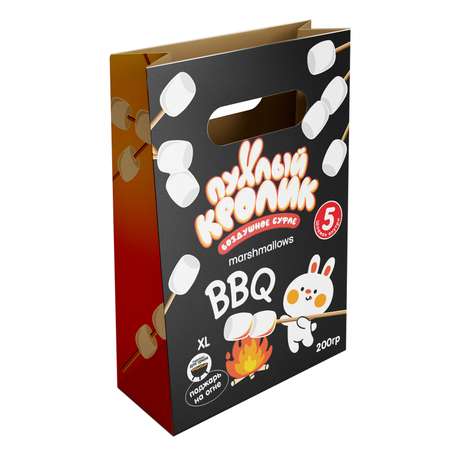 Суфле воздушное Пухлый кролик BBQ пломбир 200г