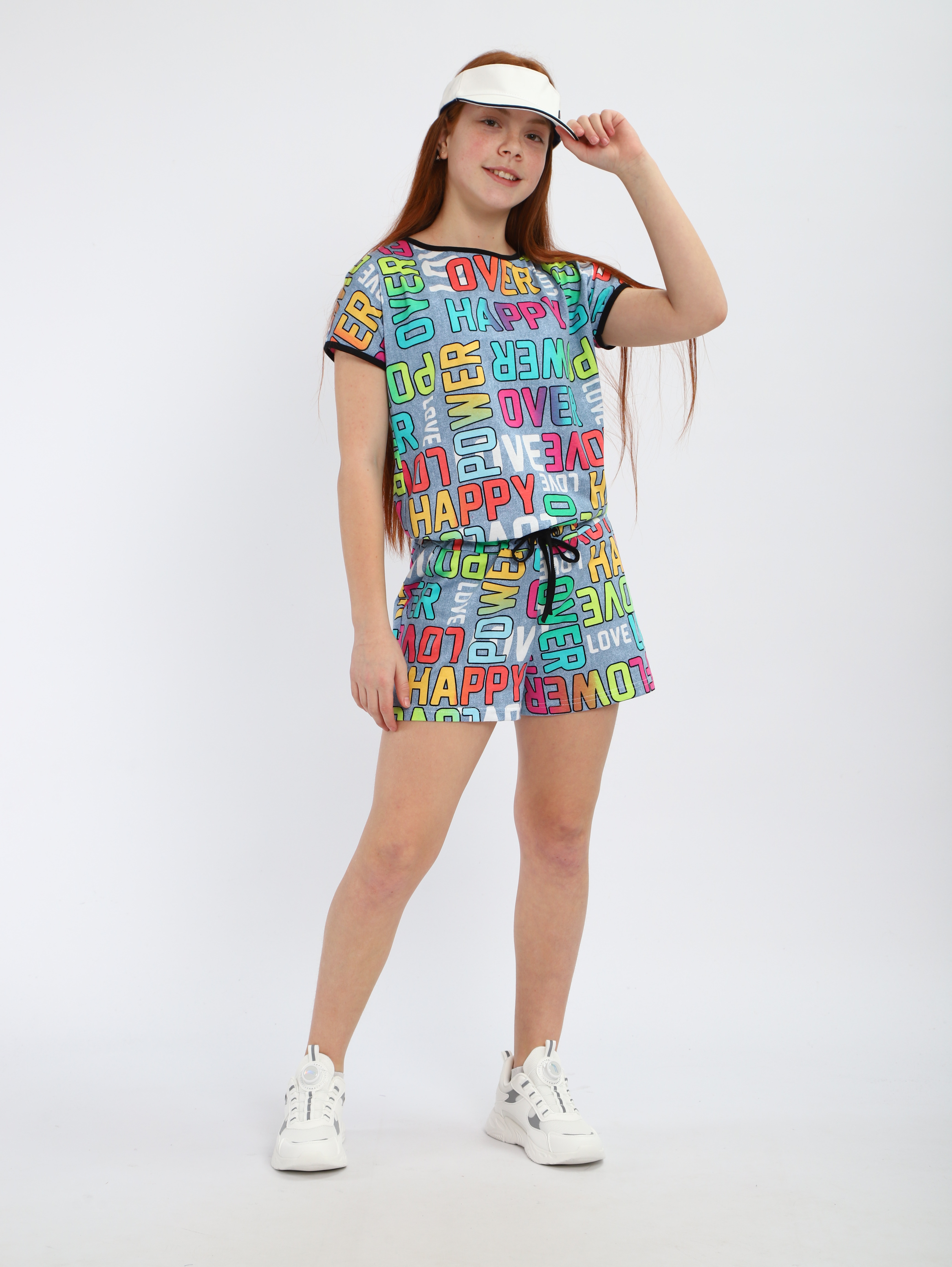 Комбинезон ЛАДОШКИ Комбинезон Лола буквы индиго - фото 9