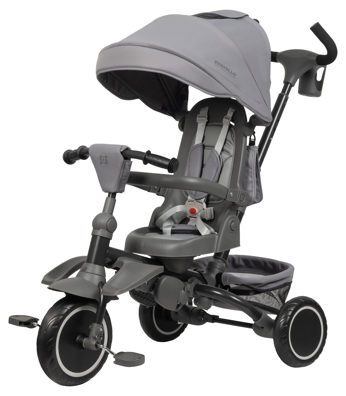 Трехколесный велосипед Farfello 10 дюймов - фото 5