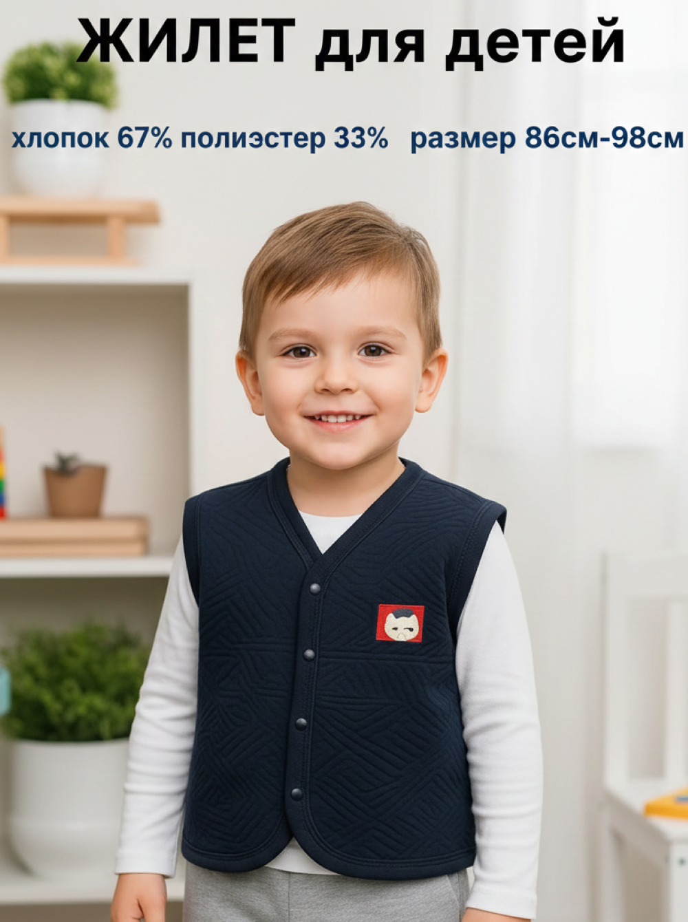 Жилет Deiko Baby D1029 - фото 7