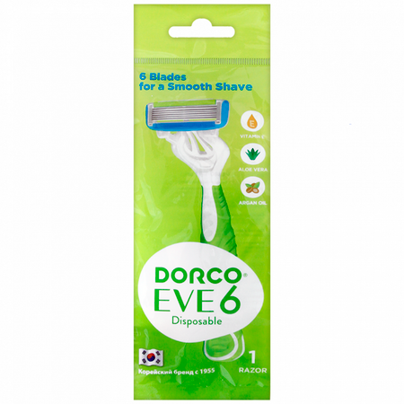 Одноразовый станок DORCO EVE 6 SHAI Vanilla 6