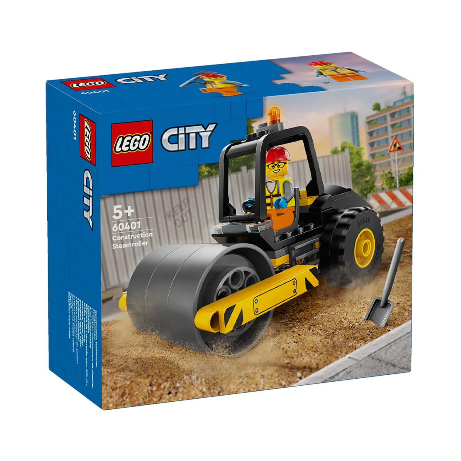 Конструктор LEGO City Дорожный каток - фото 6
