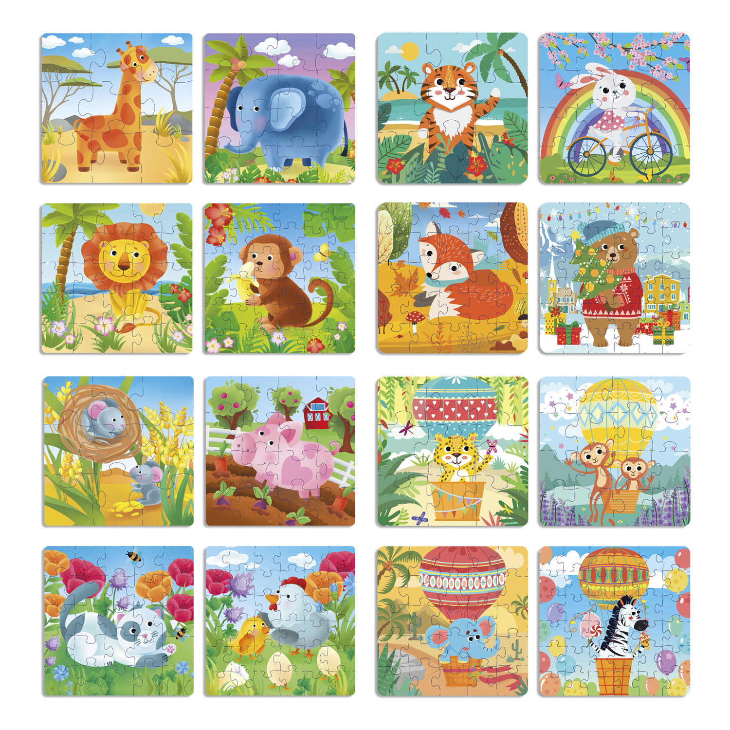 Пазл ORIGAMI Baby Games классический в ассортименте - фото 4