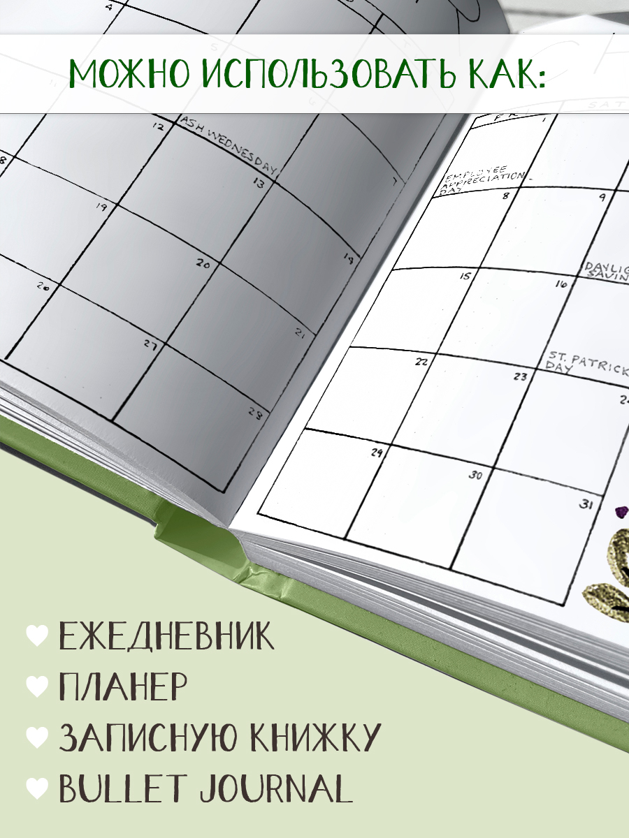 Скетчбук Проф-Пресс квадратный. 160 г/м2. Зелёный А5 48 лист. 1 шт. - фото 4