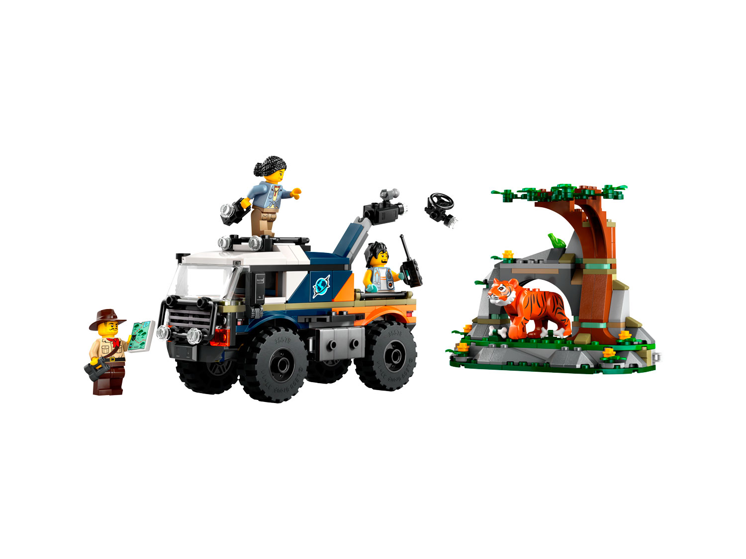 Конструктор LEGO City Исследователь джунглей 314 дет. - фото 2