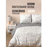 Комплект постельного белья BRAVO Став поплин семейный 5 предм.
