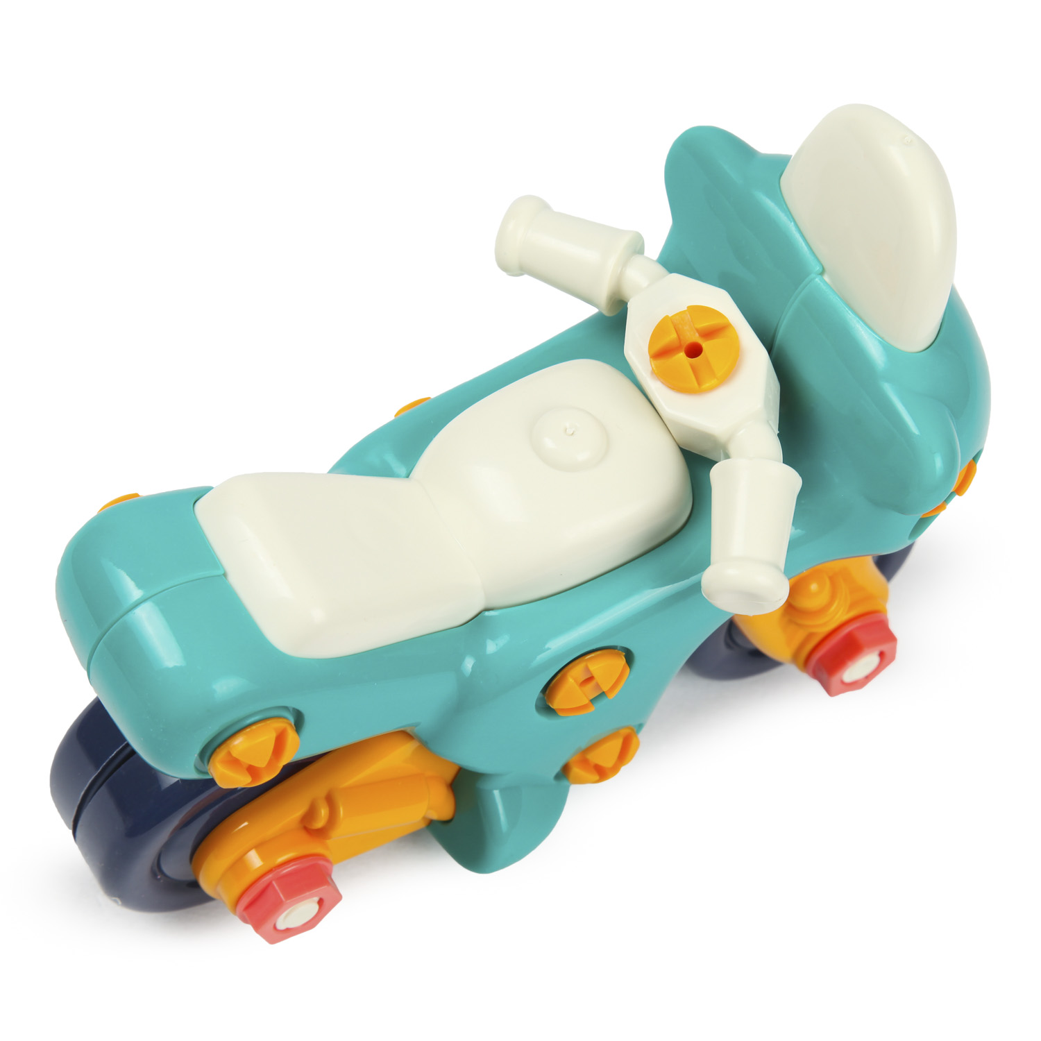 Конструктор BabyGo Мотоцикл сборная игровая модель - фото 8