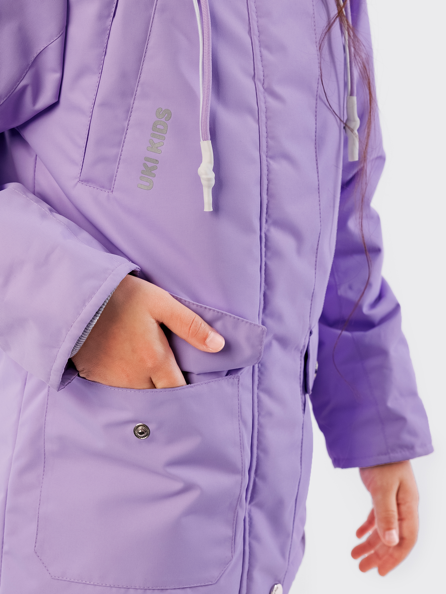 Парка UKI KIDS 4spr23-034си - фото 5